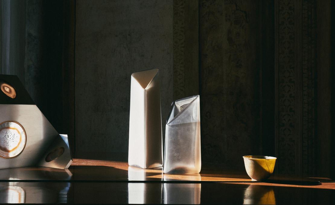 Ваза модель Kado фабрики Barovier&Toso - дизайнер Кейдзи Ашизава