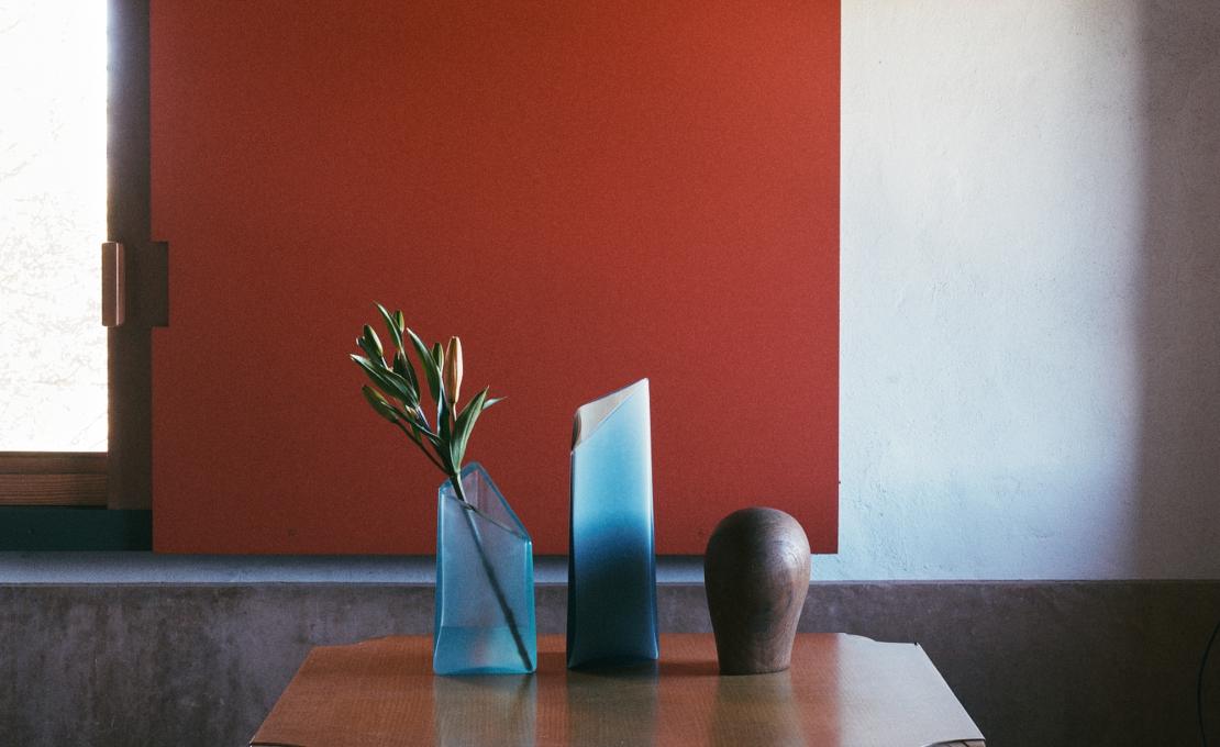 Ваза модель Kado фабрики Barovier&Toso - дизайнер Кейдзи Ашизава