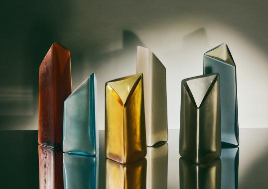 Ваза модель Kado фабрики Barovier&Toso - дизайнер Кейдзи Ашизава