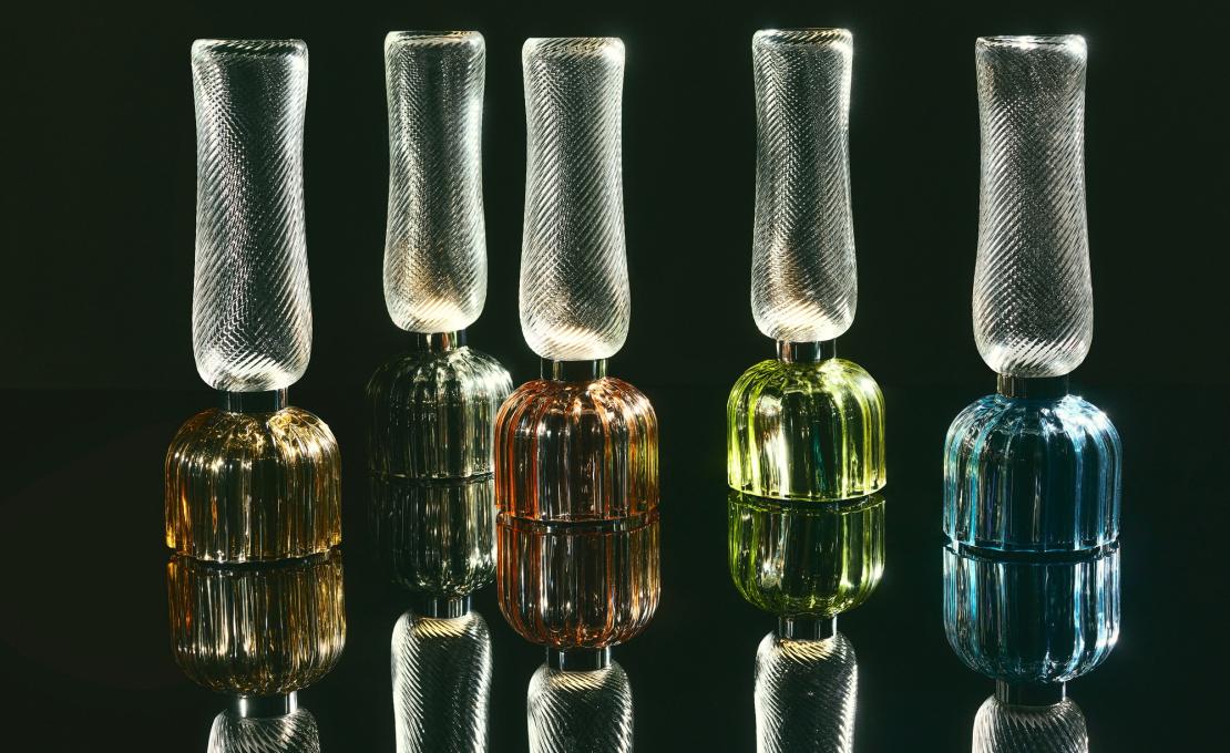 Настольная лампа Aurora от Barovier&Toso - дизайн Luca Nichetto