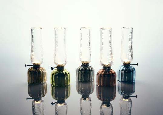 Настольная лампа Aurora от Barovier&Toso - дизайн Luca Nichetto