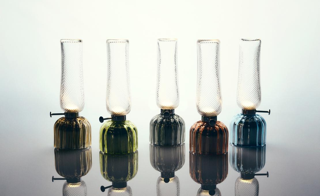 Настольная лампа Aurora от Barovier&Toso - дизайн Luca Nichetto