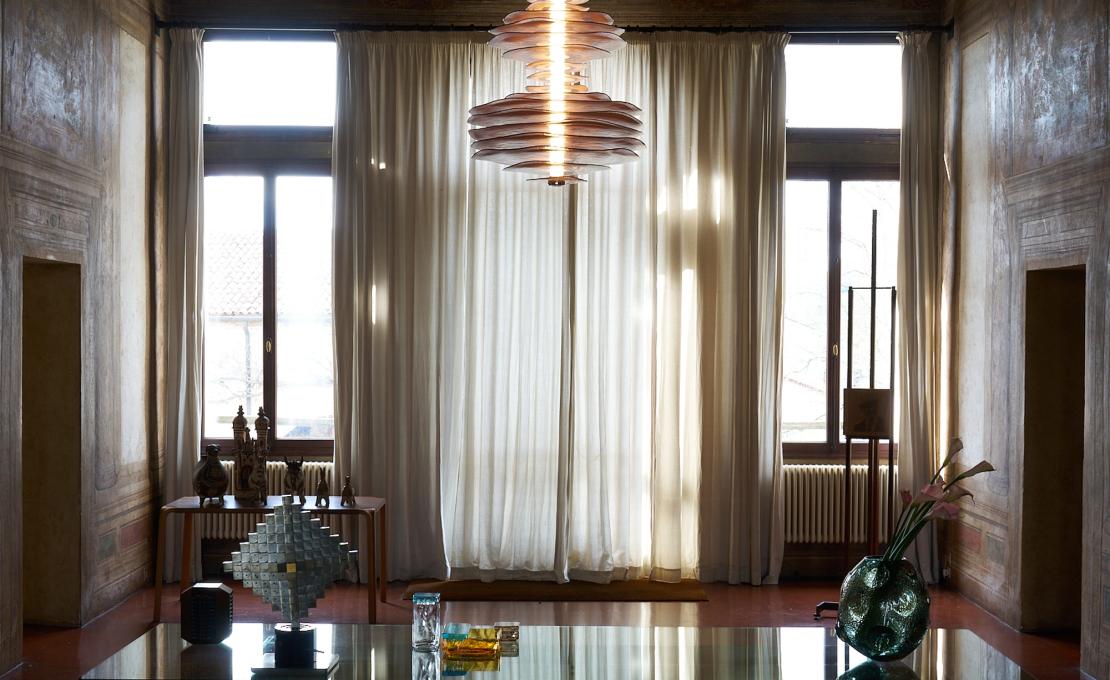 Подвесной светильник PROFILO от Barovier&Toso - дизайн LUCA NICHETTO