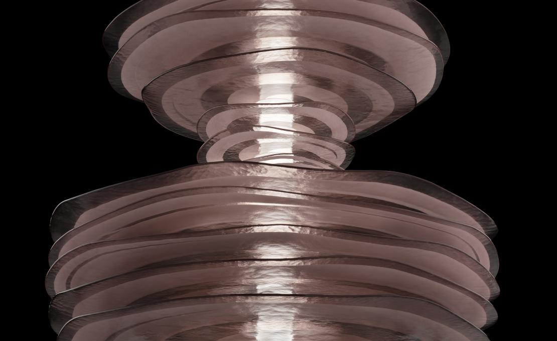 Подвесной светильник PROFILO от Barovier&Toso - дизайн LUCA NICHETTO