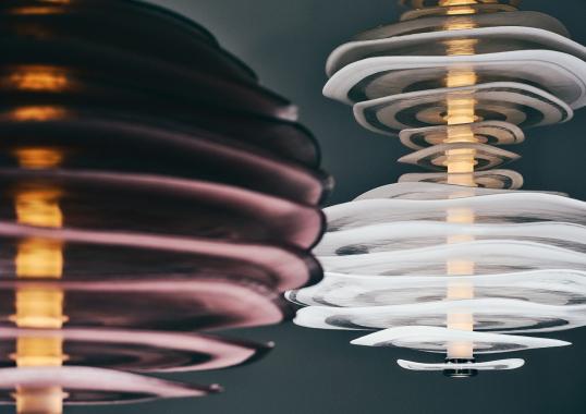 Подвесной светильник PROFILO от Barovier&Toso - дизайн LUCA NICHETTO