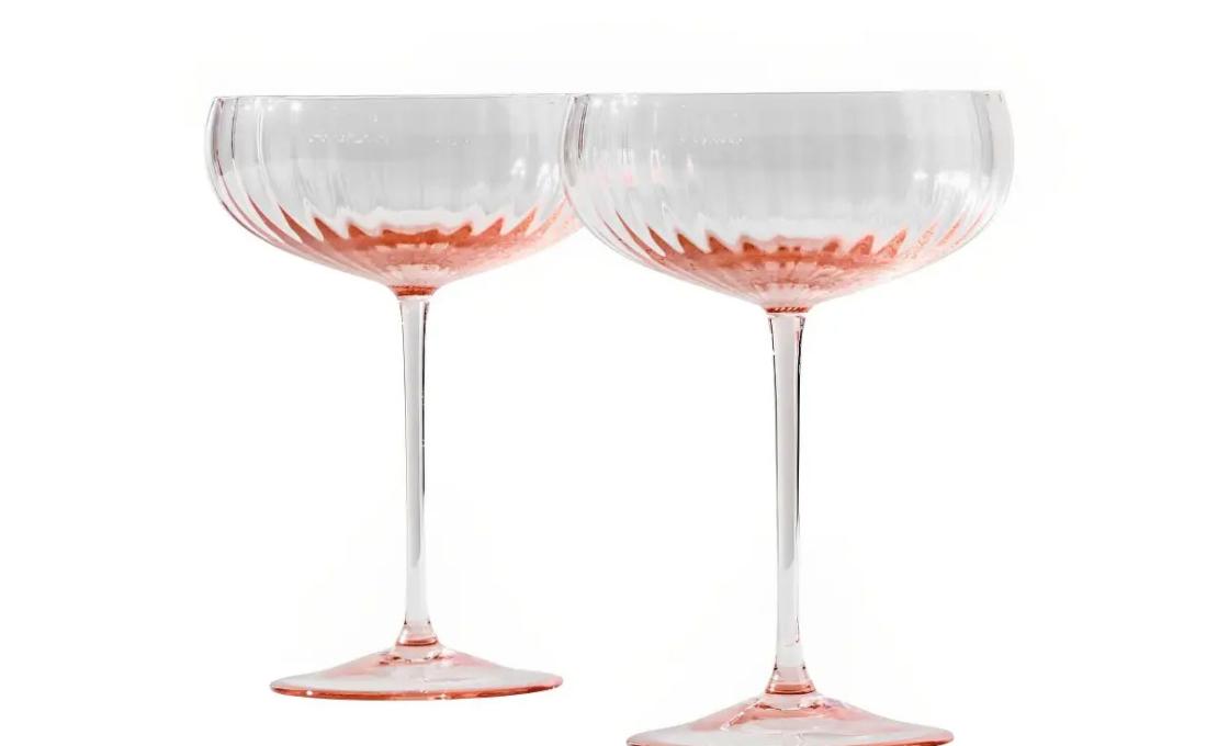 Статуэтки модель Bollicine 343.25 Champagne Cups - Set of 2 от фабрики Venini