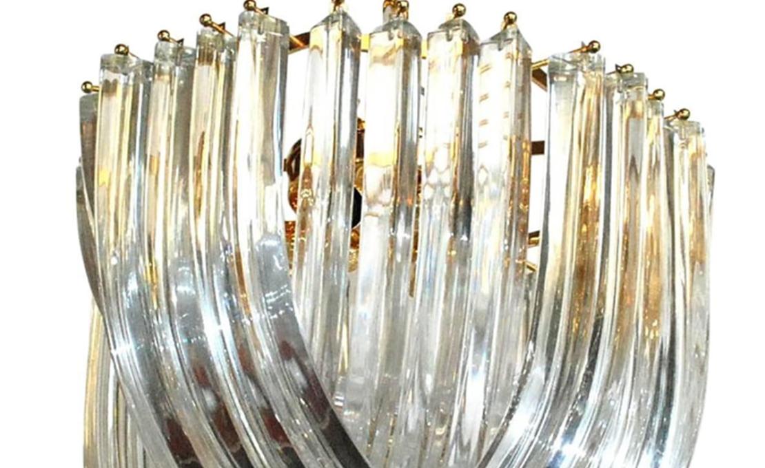 Подвесные светильники модель Triedri Lampada a Sospensione от фабрики Venini
