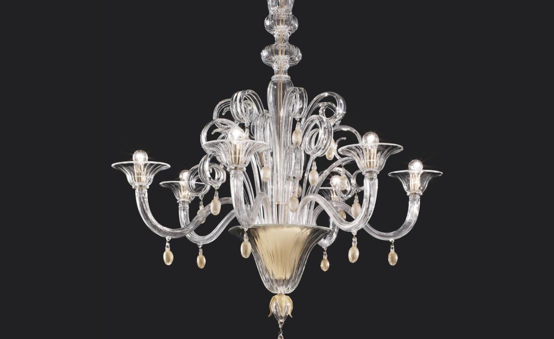 Подвесные светильники модель Vittoriale 105 Lampada a Sospensione от фабрики Venini