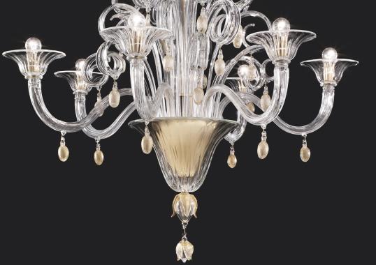 Подвесные светильники модель Vittoriale 105 Lampada a Sospensione от фабрики Venini