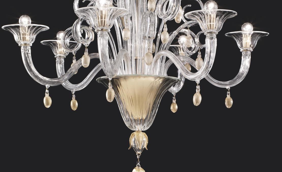Подвесные светильники модель Vittoriale 105 Lampada a Sospensione от фабрики Venini