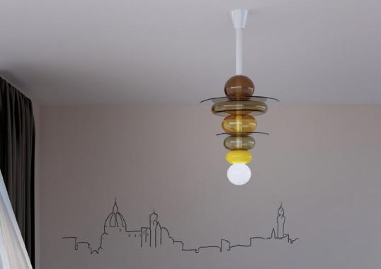 Подвесные светильники модель Firenze Lampada a Sospensione от фабрики Venini