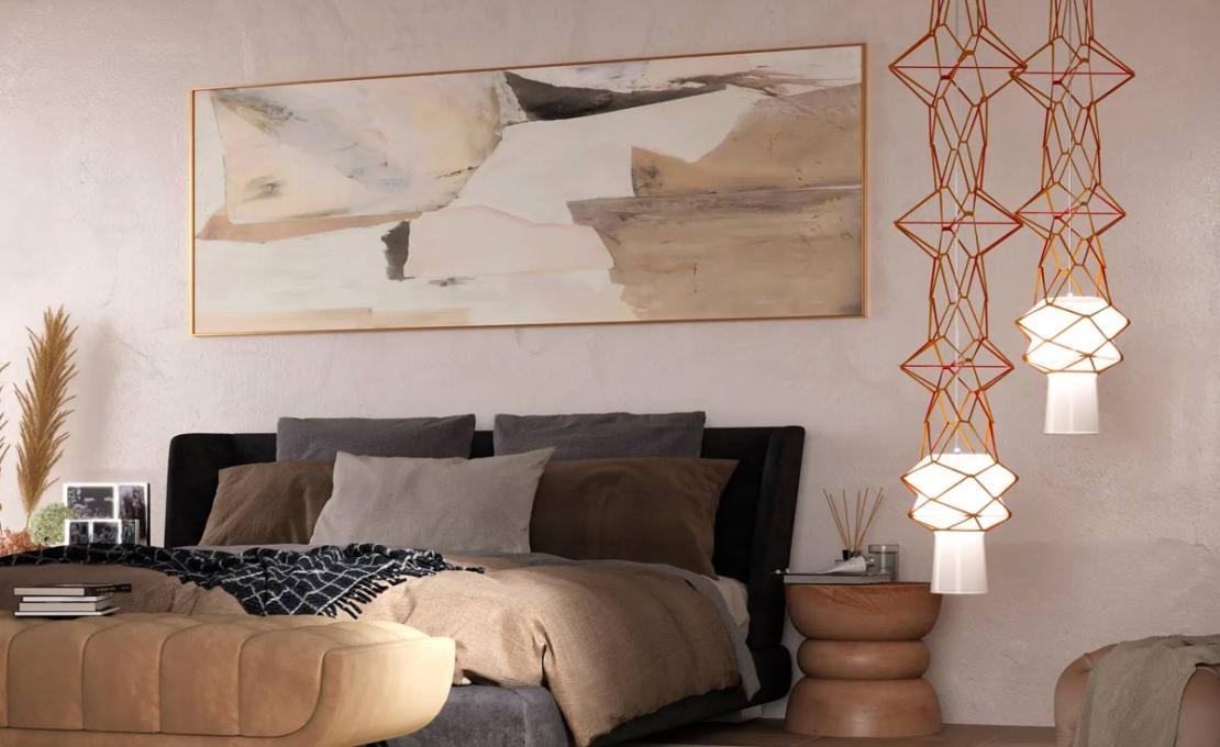 Подвесные светильники модель Stelle Filanti Suspension Lamp от фабрики Venini