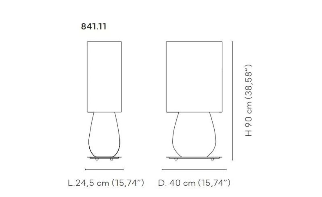 Торшеры модель Sultani 841.11 Table/Floor Lamp от фабрики Venini
