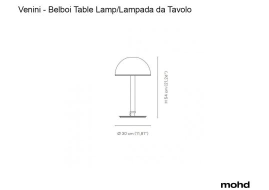Настольные лампы модель Belboi Table Lamp от фабрики Venini