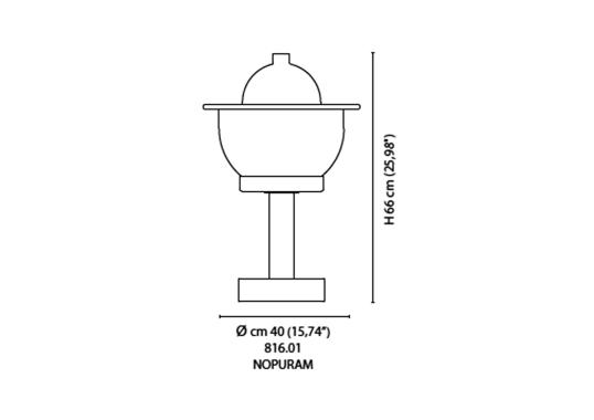 Настольные лампы модель Nopuram Lampada da Tavolo от фабрики Venini