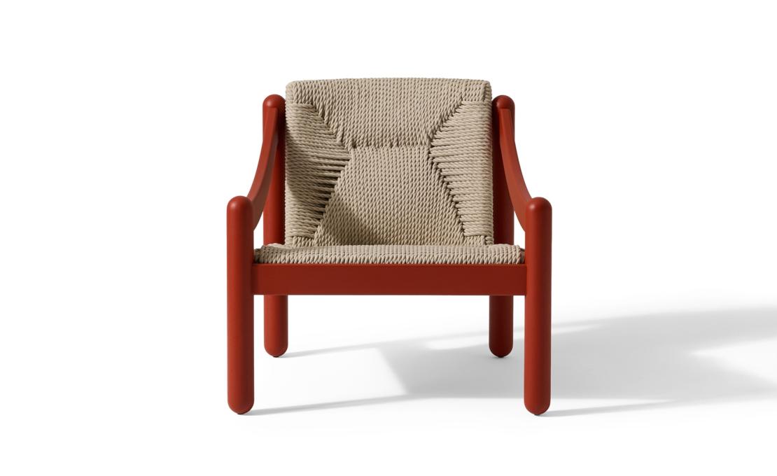 Плетеное кресло Novetrenta от Cassina