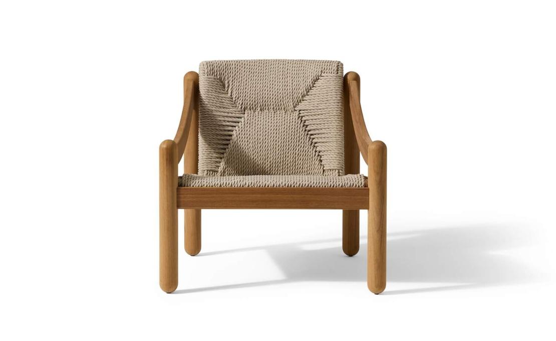 Плетеное кресло Novetrenta от Cassina