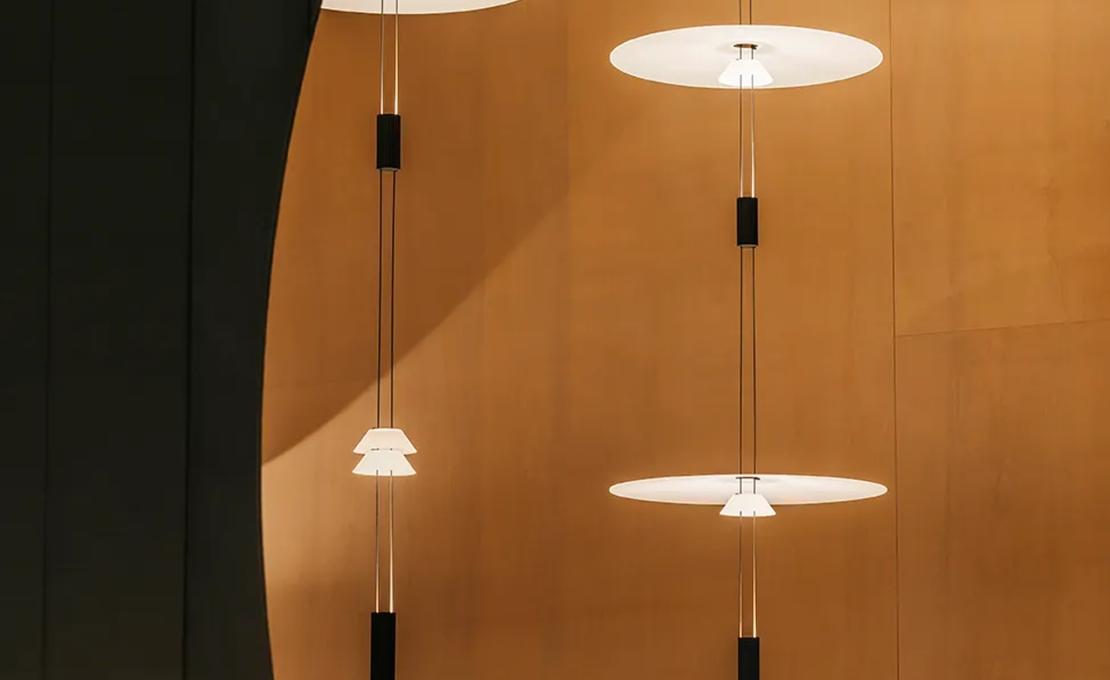 Потолочный светильник Flamingo mini фабрики Vibia - дизайнер Антони Арола
