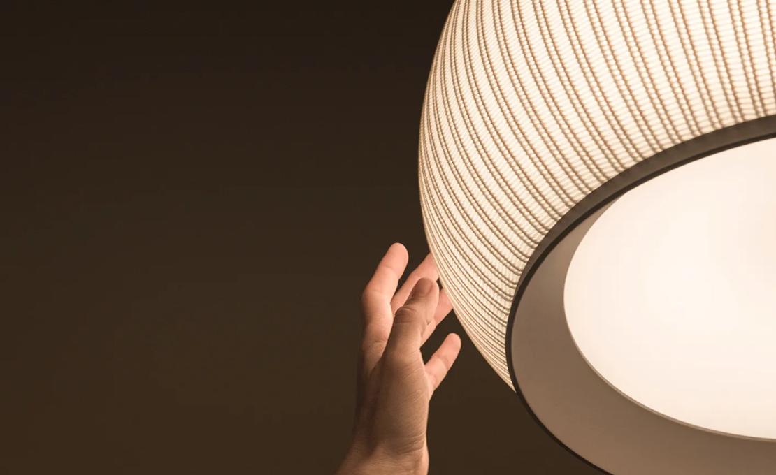 Потолочный светильник модель Knit фабрики Vibia - дизайнер Мейке Харде