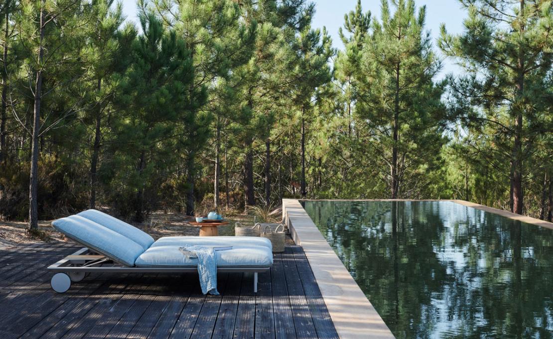 Стулья модель Senja Lounger от фабрики Tribù