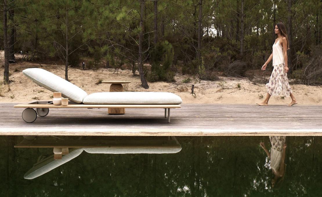 Стулья модель Senja Lounger от фабрики Tribù
