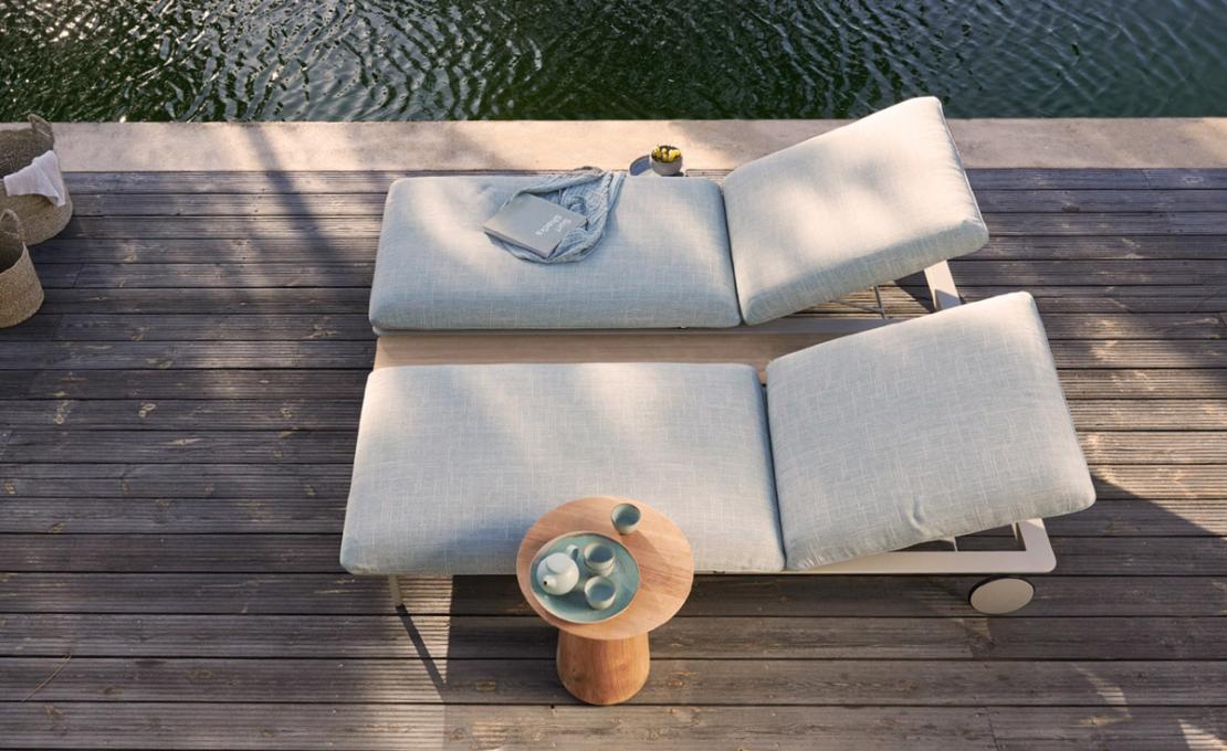 Стулья модель Senja Lounger от фабрики Tribù