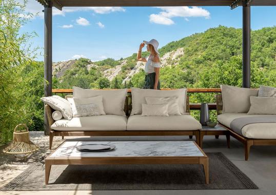 Пуф Cruise Teak Pouf от Talenti image 5
