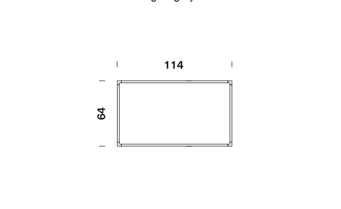 Письменный стол модель Desk Matrix 114x44 Vertical от фабрики Nemo
