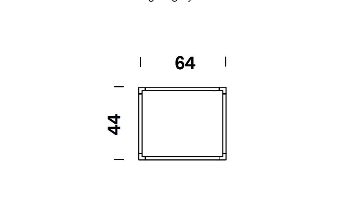 Письменный стол модель Desk Matrix 64 x 44 Vertical от фабрики Nemo