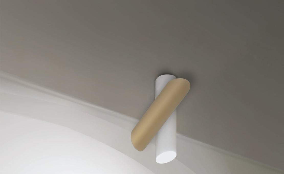 Бра модель 2Tubes Applique da Soffitto от фабрики Nemo