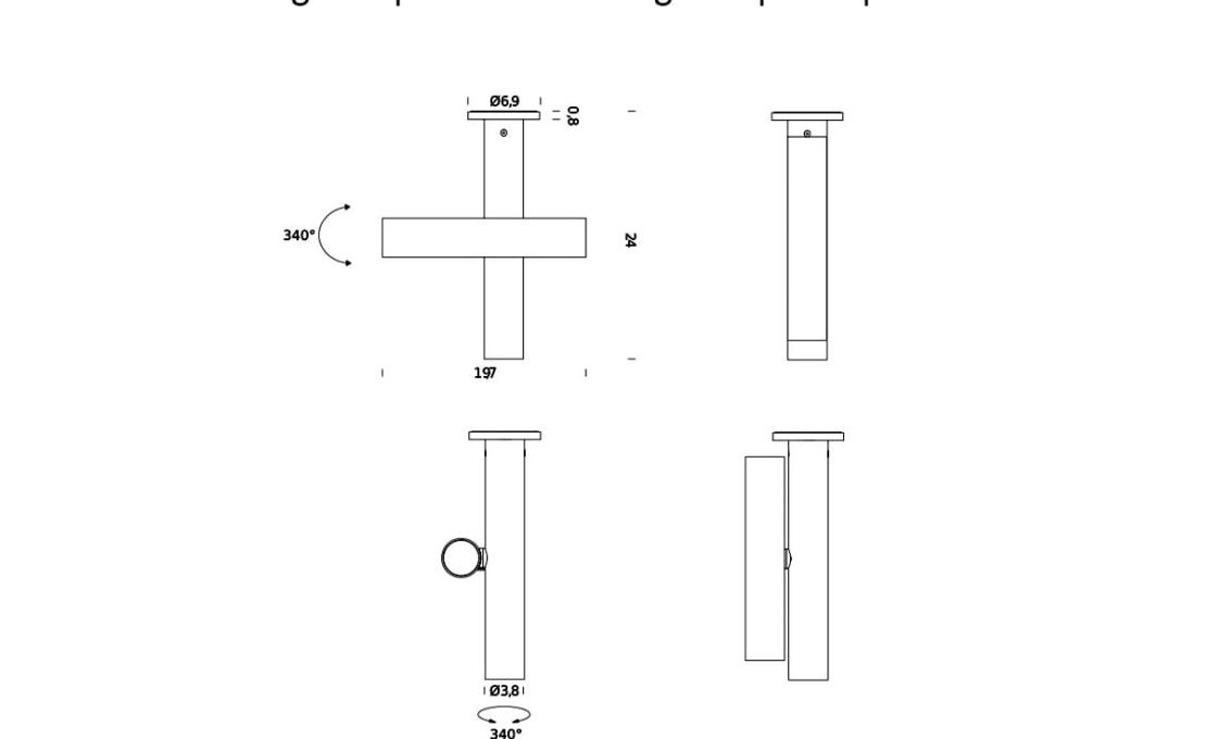 Потолочный светильник модель Tubes Ceiling Lamp от фабрики Nemo