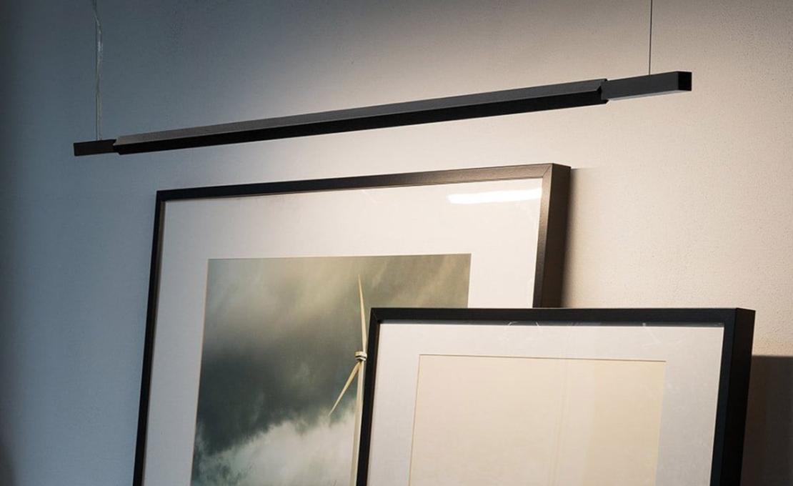Подвесной светильник модель Linescapes Horizontal Lampada a Sospensione от фабрики Nemo