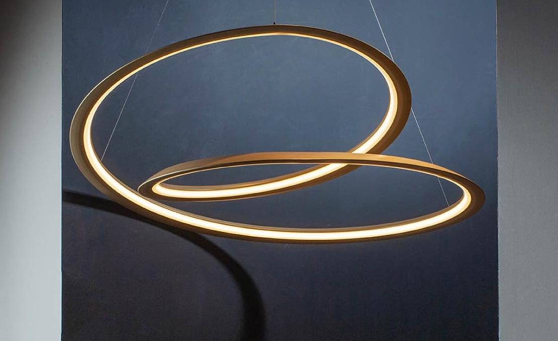 Подвесной светильник модель Kepler Suspension Lamp 2700°K от фабрики Nemo