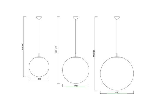 Подвесной светильник модель Asteroide Suspension Lamp - White socket от фабрики Nemo