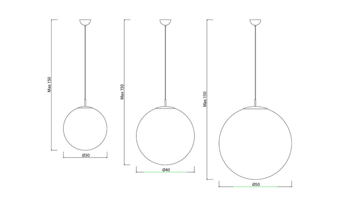 Подвесной светильник модель Asteroide Suspension Lamp - White socket от фабрики Nemo