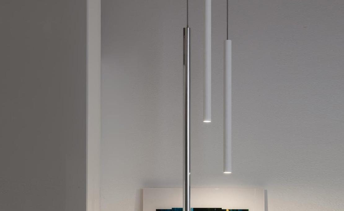 Подвесной светильник модель Canna Nuda Metal Lampada a Sospensione от фабрики Nemo
