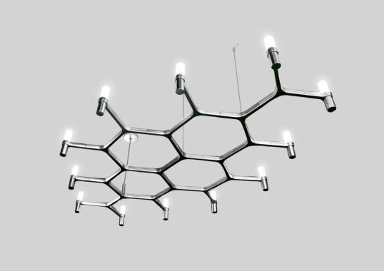 Подвесной светильник модель Crown Plana Mega Lampada a Sospensione от фабрики Nemo
