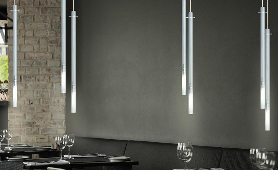 Подвесной светильник модель Canna Nuda Glass Lampada a Sospensione от фабрики Nemo