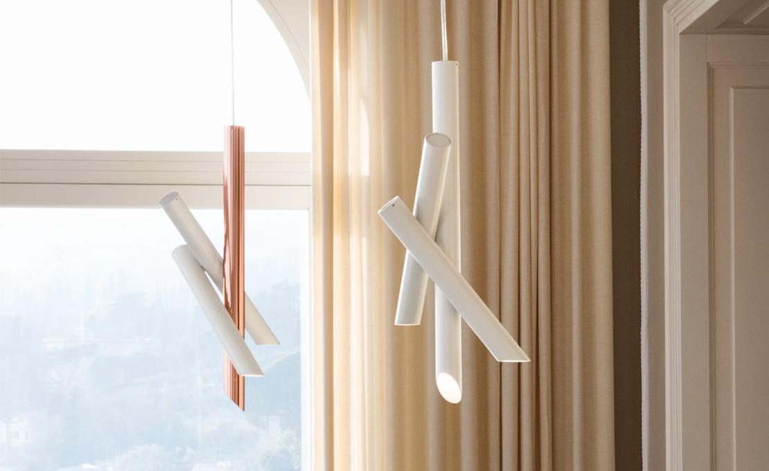 Подвесной светильник модель Tubes 3 Suspension Lamp - US 120V от фабрики Nemo