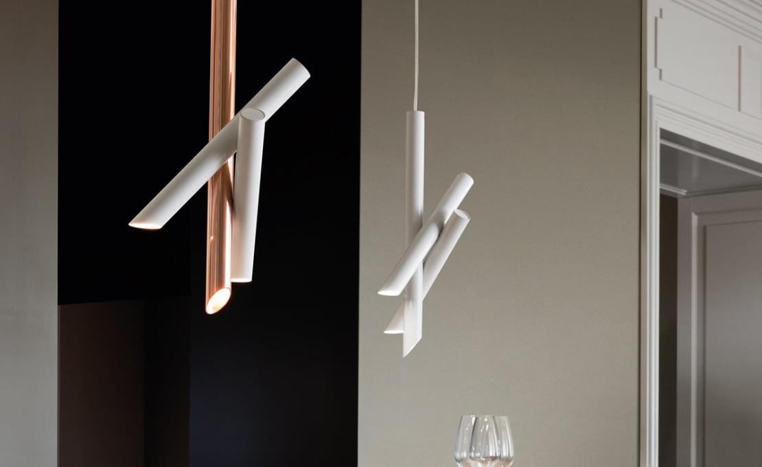 Подвесной светильник модель Tubes 3 Suspension Lamp - US 120V от фабрики Nemo