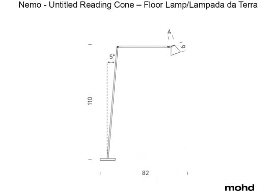 Торшер Untitled Reading Cone - Floor Lamp от Nemo image 3