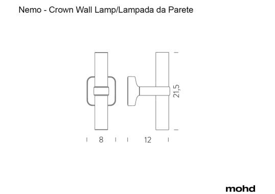 Бра модель Crown Wall Lamp от фабрики Nemo