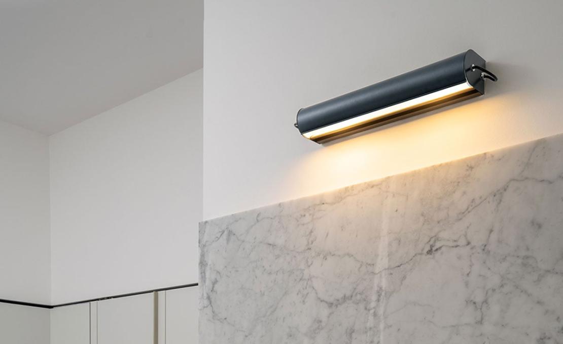 Бра модель Applique Cylindrique Longue Wall Lamp от фабрики Nemo