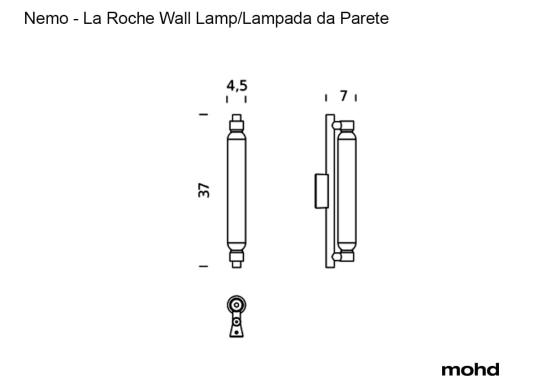 Бра модель La Roche Wall Lamp от фабрики Nemo
