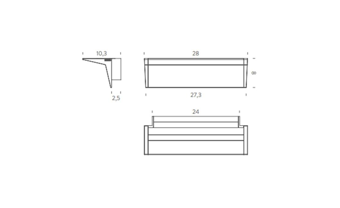 Бра модель Zena Track – Wall Lamp от фабрики Nemo