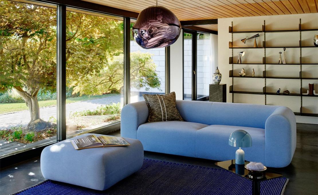 Кровать модель Track Cushion от фабрики Tom Dixon
