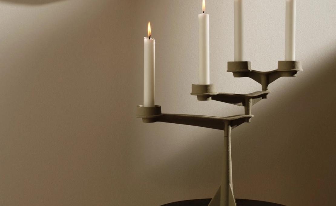 Подсвечник модель Spin Mini Candleholder от фабрики Tom Dixon