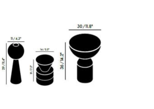 Ваза модель 79688 от фабрики Tom Dixon