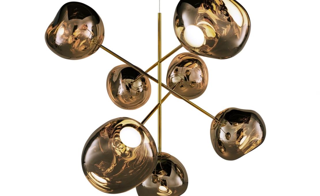 Люстра модель Melt Led Chandelier Large от фабрики Tom Dixon
