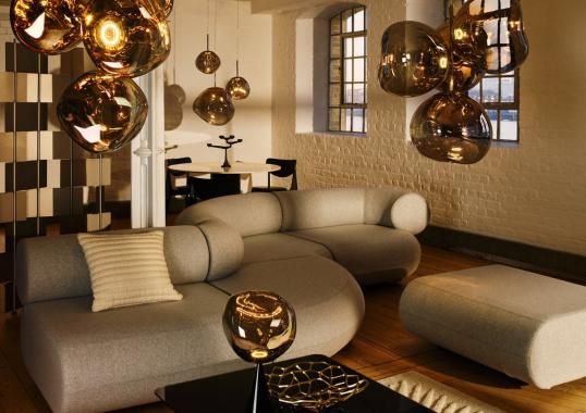 Люстра модель Melt Mini Chandelier Led от фабрики Tom Dixon